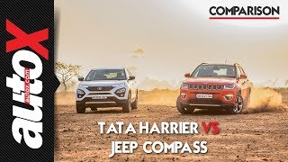 Tata Harrier vs Jeep Compass | Comparison | autoX