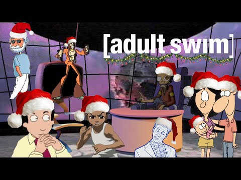 PLEASE STAND BY... Adult Swim Christmas Special Bootleg Broadcast 2003 | Bumps | Commercials | 8