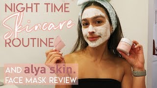 NIGHT TIME SKINCARE ROUTINE: Alya Face Mask Review
