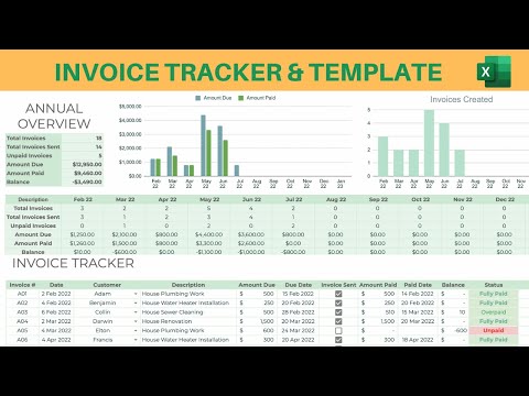 Say Goodbye to Invoice Hassles: Learn to Use Invoice Tracker and Invoice Template Today!