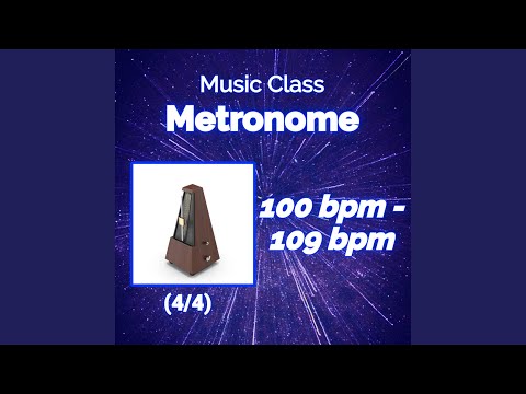 Metronome 104 bpm (4/4)
