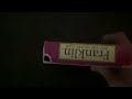 Franklin Franklin And The Secret Club 1998 VHS Review