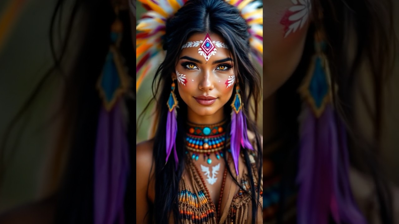 native american (ai generated ) #youtubeshorts  #native  #fantasy