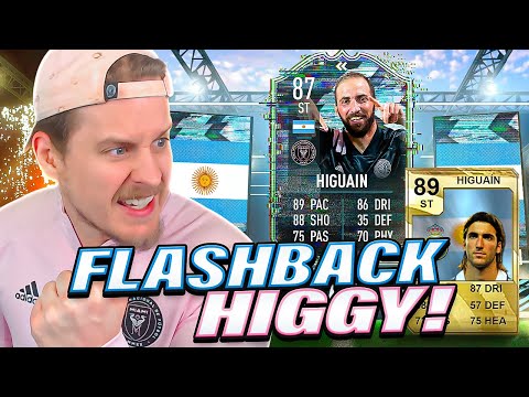 FLASHBACK HIGGY! 87 FLASHBACK HIGUAIN PLAYER REVIEW! FIFA 21 Ultimate Team
