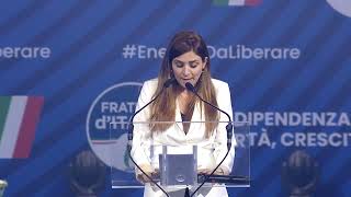 L'intervento del responsabile dipartimento professioni di Fratelli d'Italia Marta Schifone