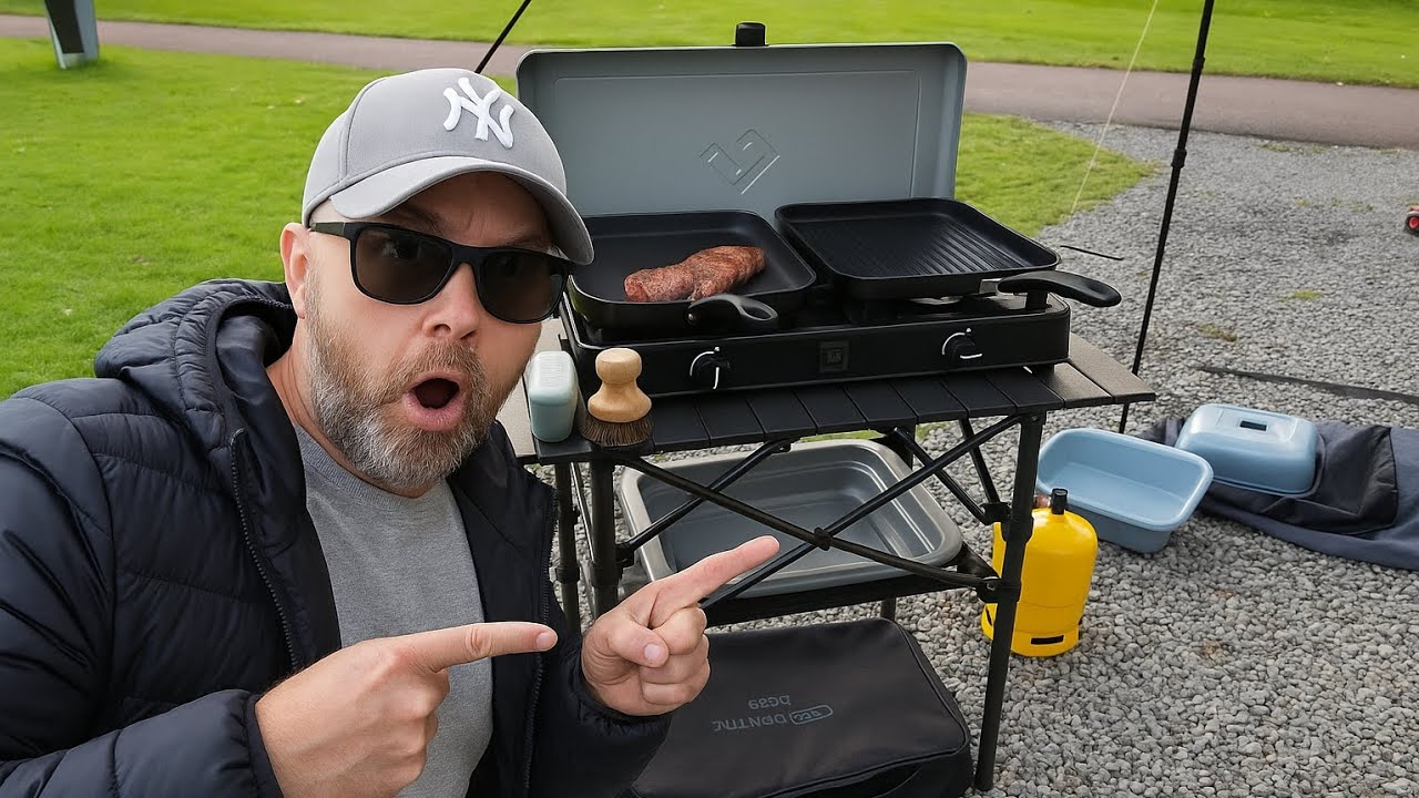 Camp Kitchen Perfection? We Tested the Anbte Table & Cadac 2 Cook 3 Pro Deluxe (Must See!)