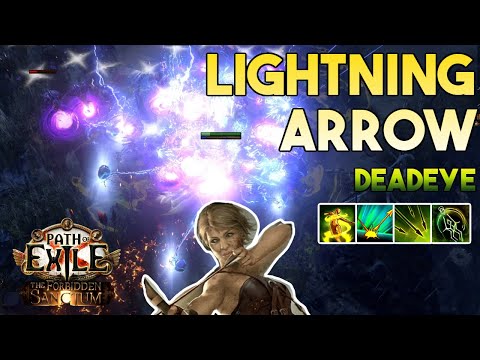 [3.22] Lightning Arrow Build | Deadeye | Trial of the Ancestors | Path of Exile 3.22