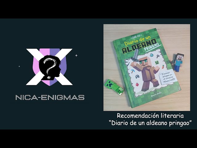 Vídeo relacionado con Minecraft. Pequeño diario de un aldeano pringao 1: Narrativa