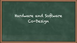 Hardware-Software Co-design | Embedded System & RTOS