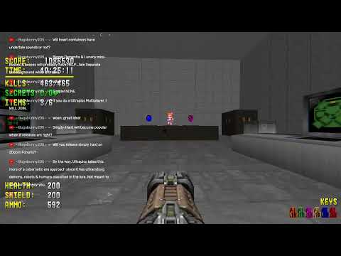 [GZDoom] Doom barracks zone : 04 [Finale] - Tribute to sergei