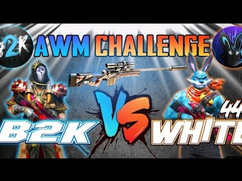 B2K VS WHITE 444 / AWM VS AWM - WHO IS THE LEGEND OF AWM IN FREE FIRE