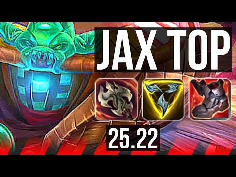 JAX vs TRYNDAMERE (TOP) | 9/2/5 | KR Diamond | 25.22