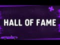 The Script Hall Of Fame Lyrics Ft Will I Am