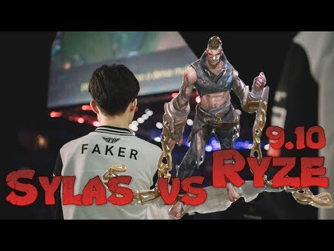 Faker - Sylas vs Ryze Mid - LoL Season 9 KR Ranked | League Of Legends