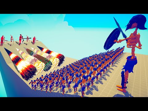 100x SKELETONS + GIANT vs 5x GODS | TABS - Totally Accurate Battle Simulator