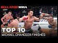 Top 10 Michael Chandler Finishes | Bellator MMA