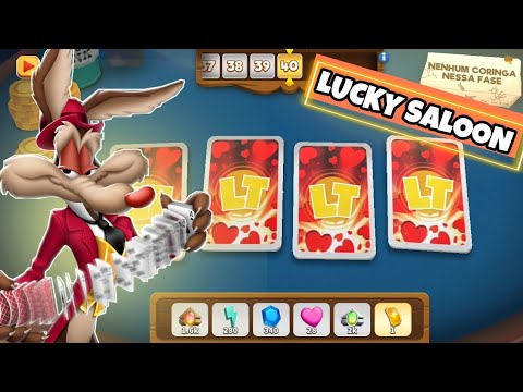 Looney Tunes World Of Mayhem Lucky Saloon 40th Round! HEARTSPLOSION