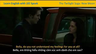 Học tiếng anh qua phim - The Twilight Saga - Kiss me (Luyện nói) | LEE Speak