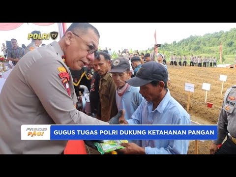 POLDA KEPRI LUNCURKAN GUGUS TUGAS KETAHANAN PANGAN