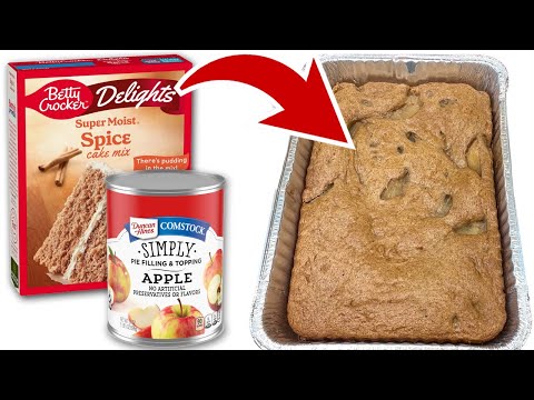 3-Ingredient Apple Pie Cake You Can Make Today! Easy Cake Mix Recipes!