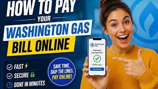 How to pay your Washington Gas bill online