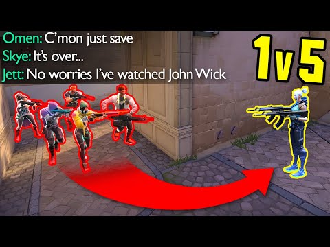 These 1v5 HERO Moments Are SUPER Clutch...