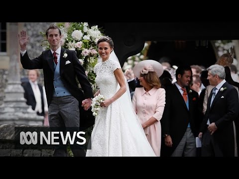 Pippa Middleton weds James Matthews in front of royal audience