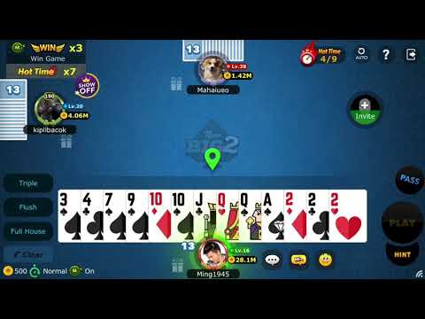 New Big 2 - FullHouse Flush Combo #3