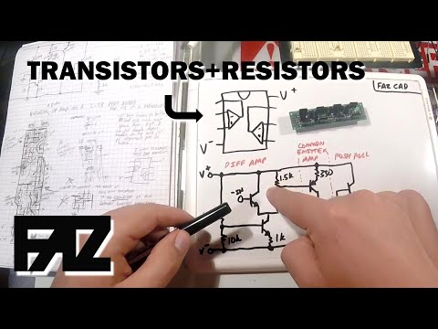 Discrete Dual Op Amp