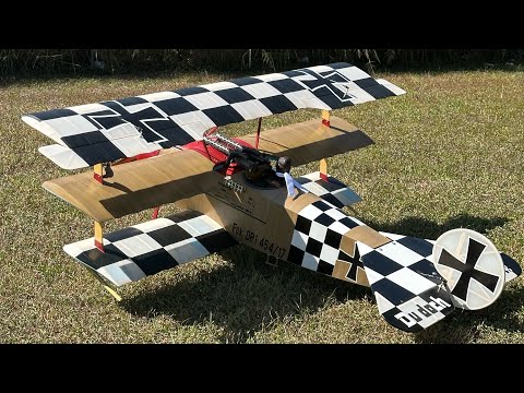 Balsa USA 1/3 scale Fokker DR.1 build