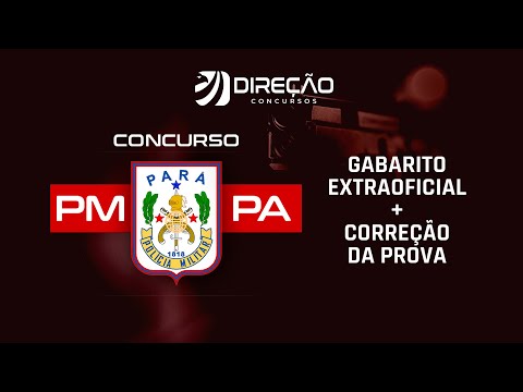 Concurso PMPA: gabarito extraoficial e correção da prova