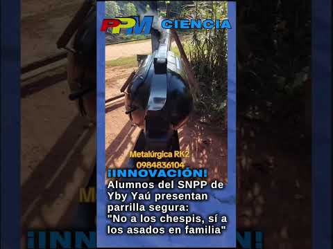 ¡DELICIOSO! Alumnos del SNPP de Yby Yaú presentan PARRILLA ANTI CHESPIS