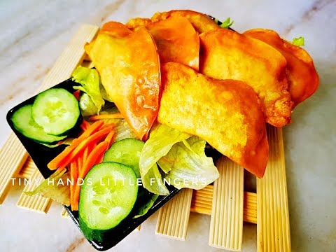 Cantonese Fried Dumplings|DimSum|Chinese Appetizers | Easy Recipe | Tutorial