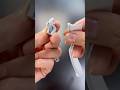 How to Repair an Invisible Zipper - Install Zipper slider without tools #sewing #zipperrepair