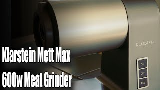 Klarstein Mett Max 600w vleesmolen.