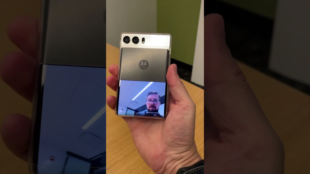 Hands-On with Motorola Rizer's Rollable Screen #shorts