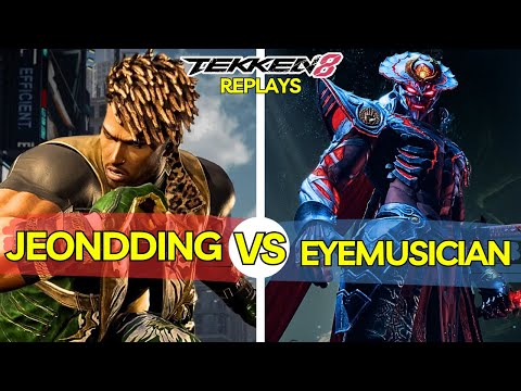 T8 Pro 🕹️ JeonDDing (#1 Eddy) vs Eyemusician (Yoshimitsu) 🕹️ Tekken 8 Replays