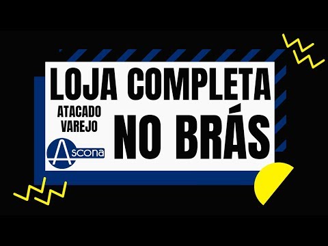 Loja completa no Brás, atacado e varejo! Venha conhecer a Ascona! Moda infantil e adulto.