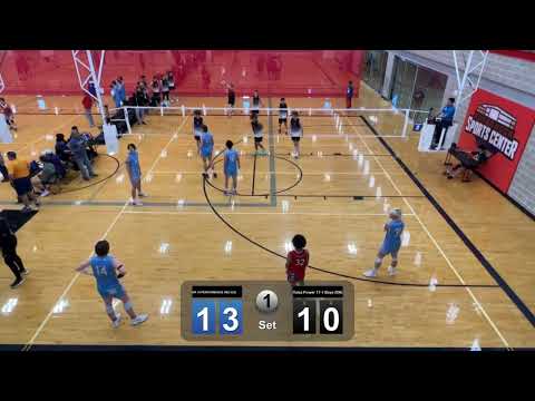 Tulsa Power 17-1 Boys (OK) vs HVA 18 PERFORMANCE RED (LS) Set 1
