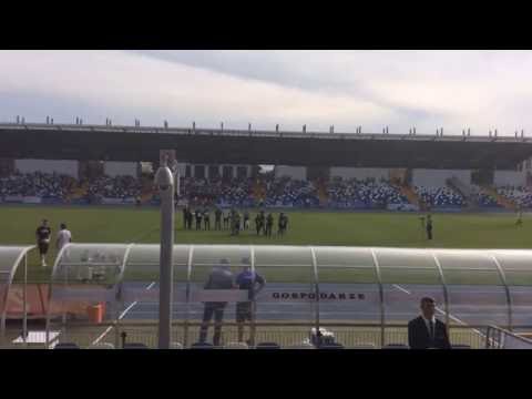 2 Liga: Pożegnanie Bogusława Wyparły: Stal Mielec - Olimpia Zambrów. 2016-05-28
