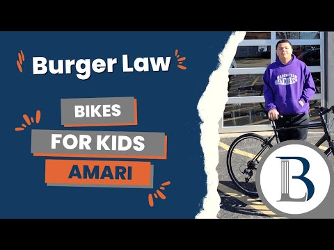 Meet our Bikes For Kids November 2022 winner, Amari!