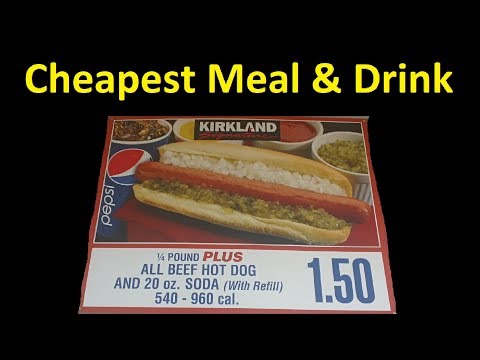 Cheapest Meal Restaurant Cafe Fast Food anywhere $1.50...