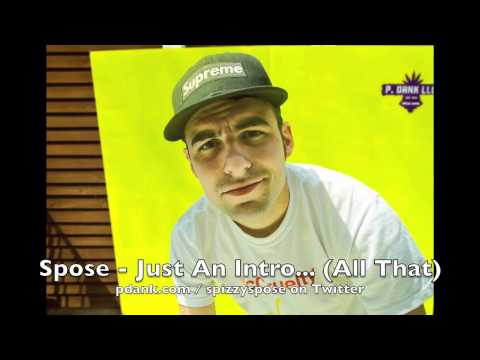 Spose - Just An Introduction (All That)