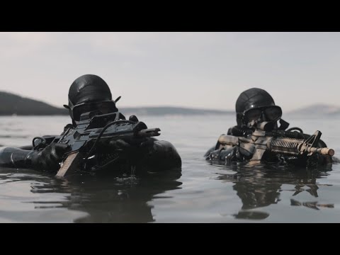 US NAVY SEALS  team up with Croatian SOF