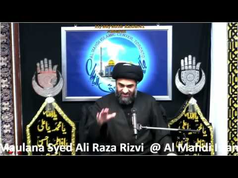 [Arba'een night - 20 safar 1438/2016] - Maulana Syed Ali Raza Rizvi