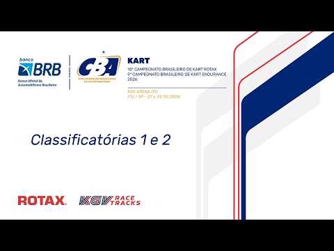🟢 AO VIVO - 10º CAMPEONATO BRASILEIRO DE KART ROTAX - DIA 1 - 29/10/2026