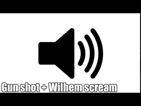 Murder sound effects ( Gun shot and knife stab with Wilhem scream )