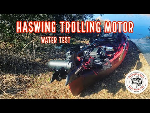 HASWING TROLLING MOTOR: Water Test Reveals What Bass are Waiting To Catch In Your Kayak