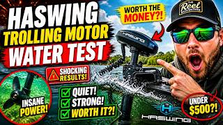 HASWING Bow Mount 55LBS: Water Test In my Kayak