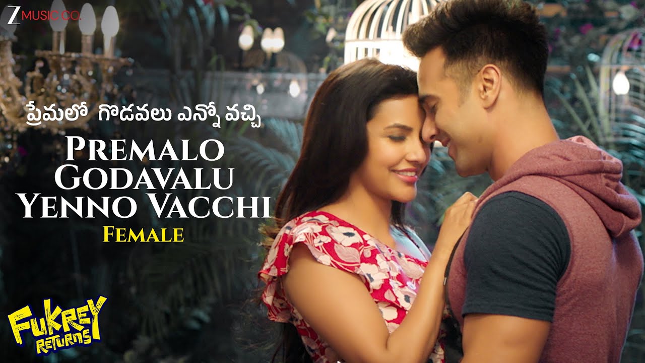 Premalo Godavalu Yenno Vacchi | Fukrey Returns | Pulkit Samrat & Priya Anand | M.S Chiranjeevi
